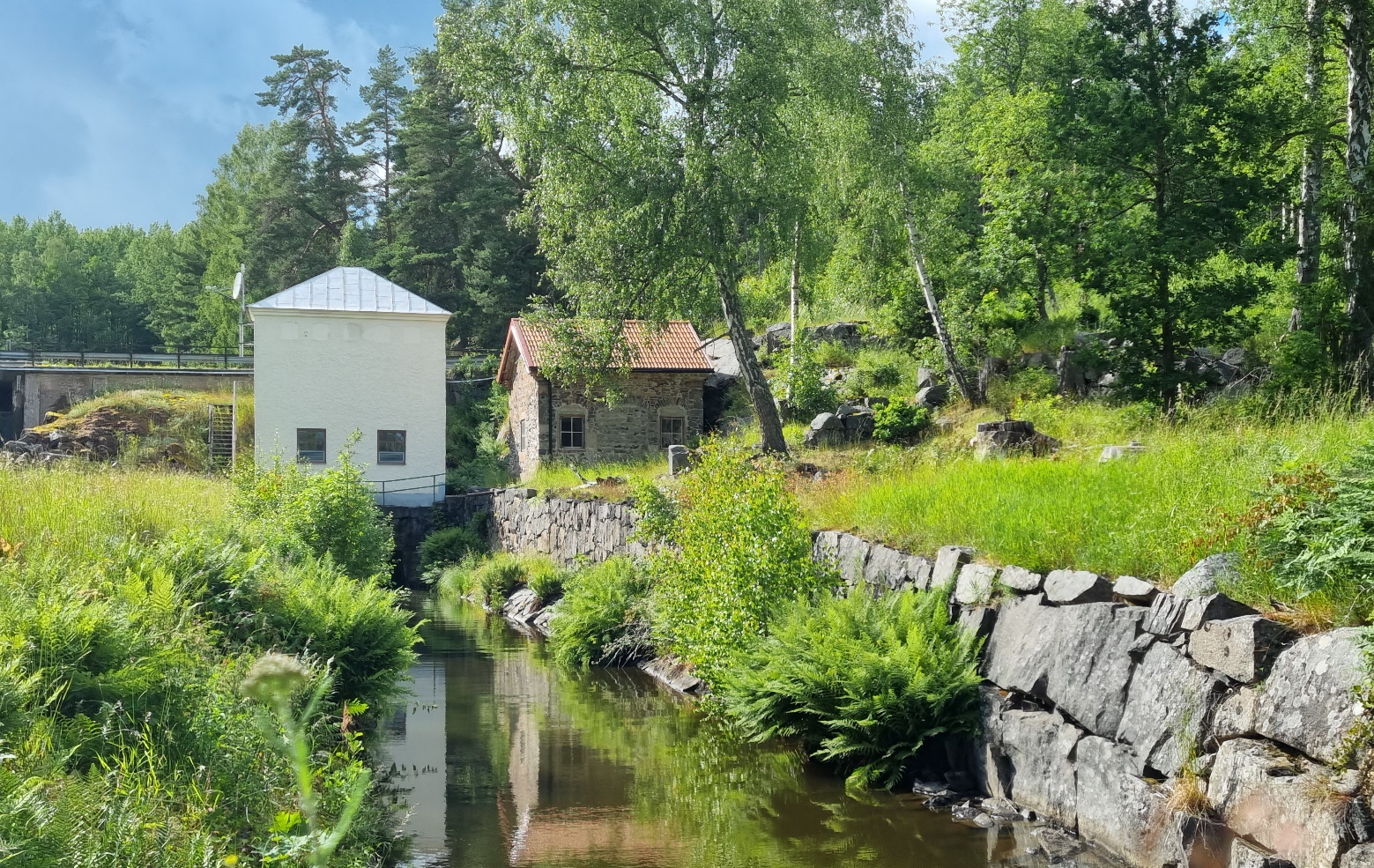 gammelt kraftverk