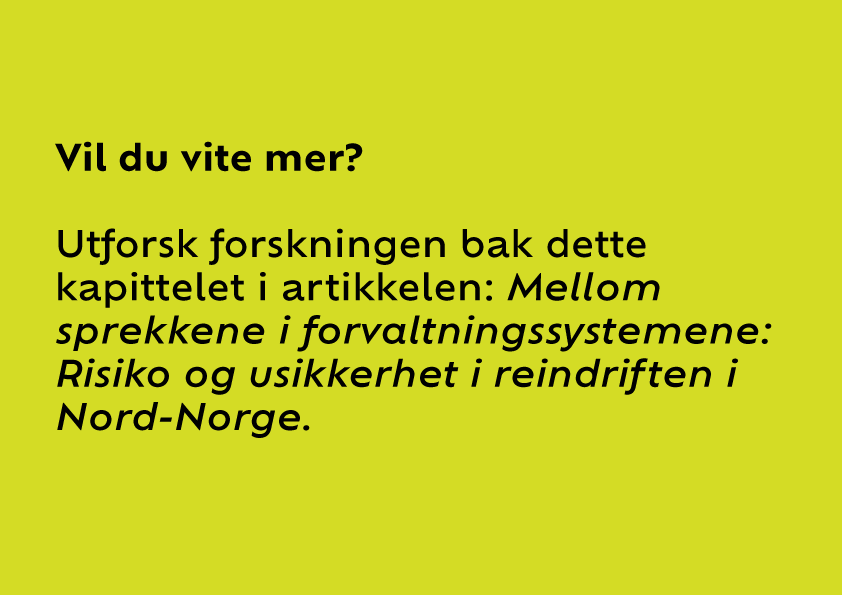 Bilde lenke: Utforsk forskningen bak dette kapittelet i rapporten: Mellom sprekkene i forvaltningssystemene.