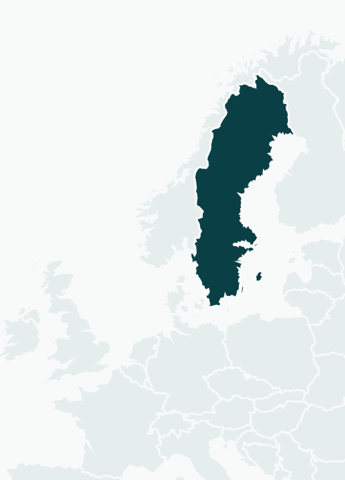 A map of sweden with a blue outline

AI-generated content may be incorrect.