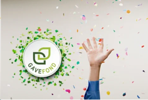 A hand reaching for confetti
