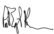 A close-up of a signature

Description automatically generated with medium confidence