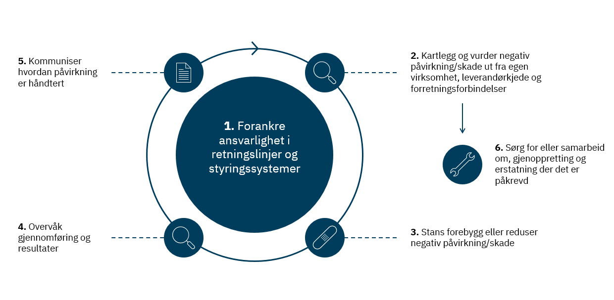 Figur: OECDs aktsomhetsveileder